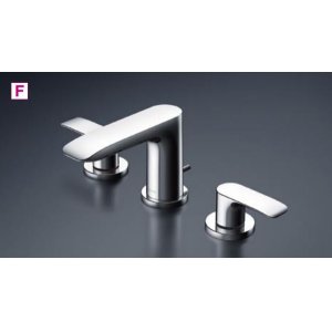 画像: TOTO　TLG04201JA　洗面所用水栓 台付2ハンドル混合水栓 ワンプッシュ式[■]
