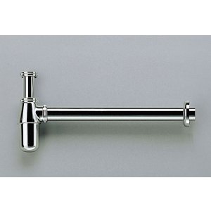画像: セラトレーディング　HG52053L　ボトルトラップ (ヨーロッパ製洗面器・手洗器用) クロム (HG52053-Lの後継品) [♪]
