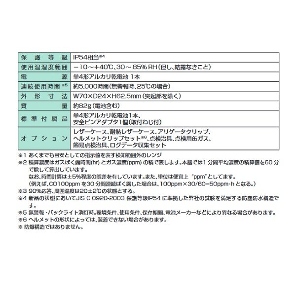 画像3: 新コスモス　XOS-353II　複合型ガス検知機 酸素・硫化水素計 [◎【本州四国送料無料】] (3)