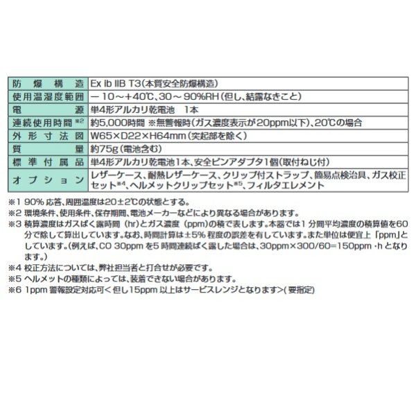 画像3: 新コスモス　XOS-2200　複合型ガス検知機 酸素・硫化水素計 [◎【本州四国送料無料】] (3)