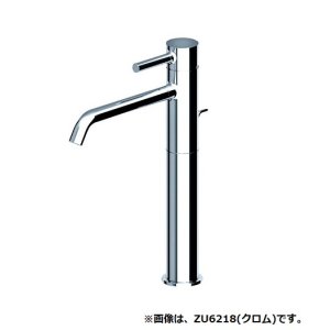 画像: セラトレーディング　ZU6218-N1　パン 湯水混合栓(引棒あり) エンボスドマットブラック [♪]