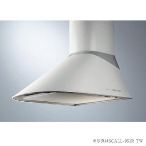 画像: 富士工業/FUJIOH 【SCALL-951R/L TW/TBK】 換気扇 レンジフード アリアフィーナ サイドカッラ 横壁取付けタイプ ※受注生産品 [♪§]