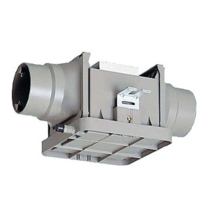 画像: 【在庫あり】パナソニック　FY-12DZC1　換気扇 中間ダクトファン 風圧式シャッター 1室用 浴室 トイレ 洗面所用 スイッチ別売 [♭☆2]
