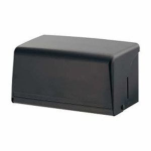 画像: 水栓金具 カクダイ　208-104-D　ペーパータオルボックス マットブラック