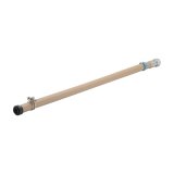 画像: 水栓金具 カクダイ　440-21-13300　強化ガスホースS型片側フリー(都市ガス用)