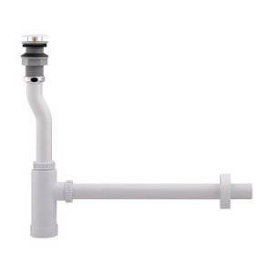 画像: 水栓金具 カクダイ　494-115-32　ボトルトラップ ホワイト