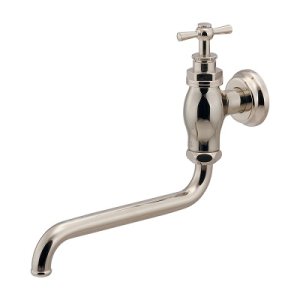 画像: 水栓金具 カクダイ　706-034-N　自在水栓 レトロシルバー