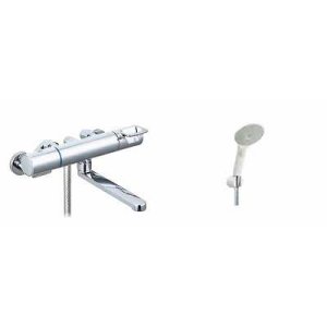 画像: INAX/LIXIL　BF-KA145TNSJM　水栓金具 サーモスタット付シャワーバス水栓 エコアクアスイッチシャワー クロマーレＳ [★]