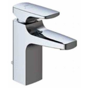 画像: INAX/LIXIL　LF-YC340SYCN　水栓金具 シングルレバー混合水栓 排水栓なし キュビア(エコハンドル) 寒冷地 [★]