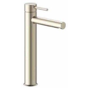 画像: INAX/LIXIL　LF-YE340SYHC/SNI　水栓金具 シングルレバー混合水栓 排水栓なし eモダン(エコハンドル) シャインニッケル 一般地・寒冷地共用 受注生産品 [★§]