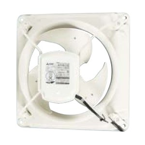 画像: 三菱　EWG-40CSA2　工場 作業場 倉庫 用 羽根径40cm 産業用有圧換気扇 低騒音形排気タイプ 排気専用 ダブリュキューブファン (EWG-40CSAの後継品) [■]