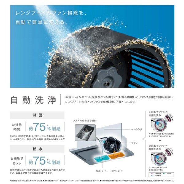 画像3: リンナイ　TAG-REC-AP601SV　換気扇 台所 レンジフード 幅60cm クリーンフード(ノンフィルター・スリム型) TAGシリーズ シルバーメタリック [♭≦] (3)