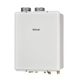 画像: リンナイ 【RUF-V2405AFF(D) プロパン用】 ガスふろ給湯器 設置フリータイプ 24号 フルオート F F方式・屋内壁掛型 20A リモコン別売 [⇔]