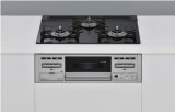 画像: リンナイ 【RS31M5T1RVW プロパン用】 ビルトインコンロ プロパン 60cm 強火力(左・右) スタンダード 水無し片面グリル シアーブラック [♭■]