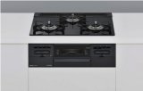 画像: リンナイ 【RS31W36T1RBW プロパン用】 ビルトインコンロ プロパン 60cm 強火力(左・右) SENCE(センス) シアーブラック [■]