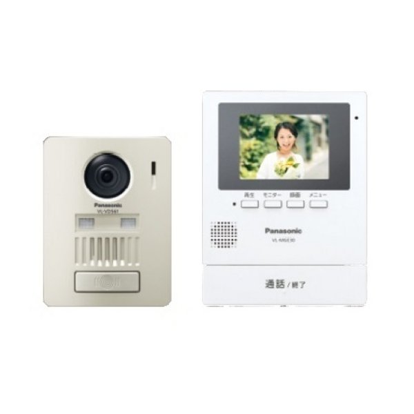 画像1: パナソニック　VL-SGE30KLA　インターホン モニター壁掛け式ワイヤレステレビドアホン (VL-SGE30KL 後継品) [♭■] (1)