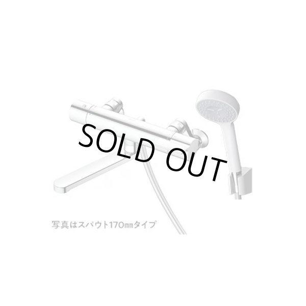 画像1: 【在庫あり】TOTO　TBV03445J1　水栓金具 GGシリーズ 壁付サーモスタット混合水栓 (コンフォートウエーブ) スパウト70mm [☆2] (1)