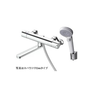 画像: TOTO　TBV03446J1　水栓金具 GGシリーズ 壁付サーモスタット混合水栓 (コンフォートウエーブクリック) スパウト70mm [■]