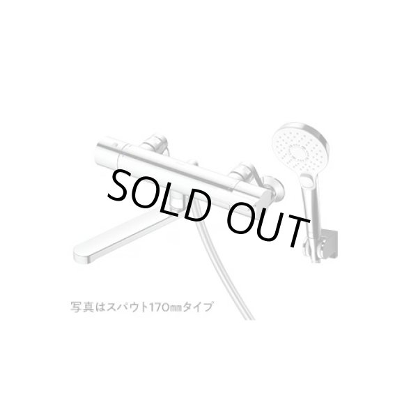 画像1: 【在庫あり】TOTO　TBV03450J　水栓金具 GGシリーズ 壁付サーモスタット混合水栓 (コンフォートウエーブクリック めっき) スパウト70mm [☆2] (1)