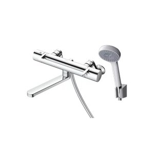 画像: TOTO　TBV03414Z1　水栓金具 GGシリーズ 壁付サーモスタット混合水栓 アーチハンドル (コンフォートウエーブ) 寒冷地用 [■]