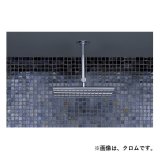 画像: セラトレーディング　VL050AS-60　ボラ オーバーヘッドシャワー ブラッククロム 受注生産品 [♪§]