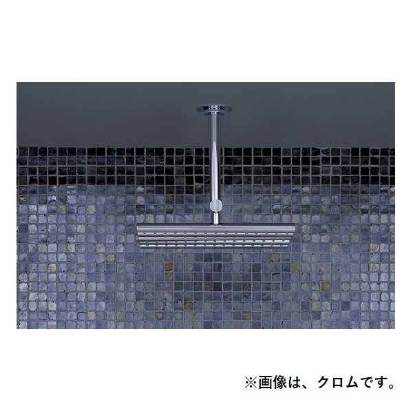 画像1: セラトレーディング　VL050AS-60　ボラ オーバーヘッドシャワー ブラッククロム 受注生産品 [♪§] (1)
