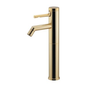 画像: 水栓金具　カクダイ　716-291-AG シングルレバー立水栓(ミドル) アンティークゴールド