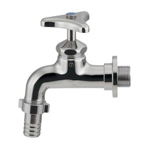 画像: 水栓金具 カクダイ 703-003-20 カップリング付き横水栓