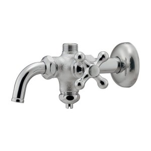 画像: 水栓金具 カクダイ 787-005 アングル形分岐止水栓