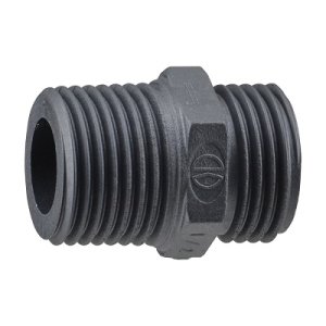 画像: 水栓金具 カクダイ 613-360-13 絶縁フレキニップル