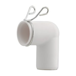 画像: 水栓金具 部品 カクダイ 437-400 洗濯機排水エルボ