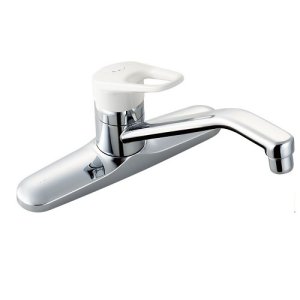 画像: INAX/LIXIL SF-HE430SYNA クロマーレ シングルレバー混合水栓 抗菌ハンドル 寒冷地用 [◇]
