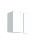 画像: onedo/ワンド/旧マイセット STO-75KN-[SW] ホワイト STO型 多目的吊り戸棚 間口75cm 奥行31.1cm [♪]