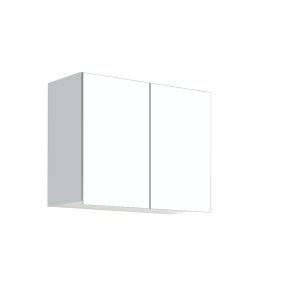 画像: onedo/ワンド/旧マイセット STO-75KN-[SW] ホワイト STO型 多目的吊り戸棚 間口75cm 奥行31.1cm [♪]
