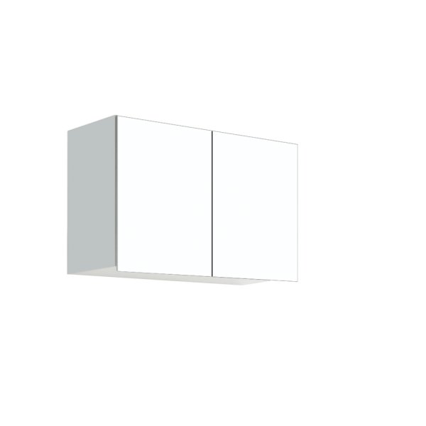 画像1: onedo/ワンド/旧マイセット STO-75JN-[SW] ホワイト STO型 多目的吊り戸棚 間口75cm 奥行31.1cm [♪] (1)