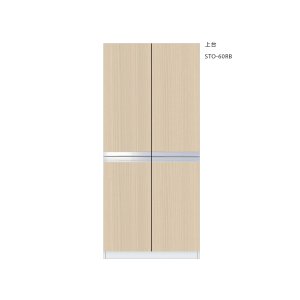画像: onedo/ワンド/旧マイセット STO-60RB-[LG] 木目 STO型 壁面収納 トールユニット扉タイプ 上台 間口60cm 奥行36cm 受注生産品 [§♪]
