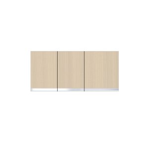 画像: onedo/ワンド/旧マイセット KTD3-50-100FH-[LG] 木目 KTD3型 吊り戸棚 不燃仕様 高さ50cm 間口100cm 奥行35.8cm [♪]