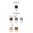 画像3: マイセット/onedo/ワンド SOUシリーズ 【SOU-1800K-(UA/UB/UC)-(L/R)-(A1-5)】 キッチン本体 間口1800mm 天板:ウルトラサーフェス ※受注生産 [♪§] (3)