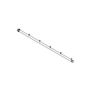 画像: リンナイ 【UOP-SE50GHS-5S50A 23-5745】 ガス配管セット5S50 全長2501mm 業務用ガス給湯器 部材 [♪]