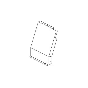 画像: リンナイ 【UOP-E32HKC 23-3910】 架台配管カバー 業務用ガス給湯器 部材