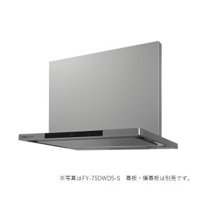 画像: 換気扇 パナソニック FY-60DWD5-S レンジフード エコナビ搭載 洗浄機能付フラット形 コンロ連動形 60cm幅 シルバー ♪