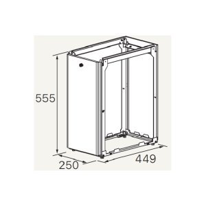 画像: 給湯器 部材 ノーリツ 据置台D67 0709120