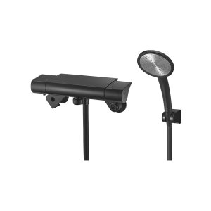 画像: 三栄水栓 SK18502-5-MDP 混合栓 サーモシャワー混合栓 マットブラック 受注生産品 §
