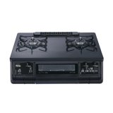 画像: パロマ [PA-380WA-R プロパン] ガスコンロ 右強火力 every chef(エブリシェフ) 幅59cm 水なし両面焼きグリル スマートな黒