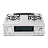 画像: パロマ [PA-380WHA-L 都市ガス] ガスコンロ 左強火力 every chef(エブリシェフ) 幅59cm 水なし両面焼きグリル やさしい白