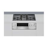 画像: リンナイ [RHS31W38M15RNSTW 都市ガス] ビルトインコンロ 幅60cm DELICIA(デリシア) 強火力(左・右) ツイードシルバー ザ・ココットラウンド付属 ♪