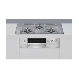 画像: リンナイ [RHS71W38M13RNSTW 都市ガス] ビルトインコンロ 幅75cm DELICIA(デリシア) 強火力(左・右) プラチナミラーD ザ・ココットラウンド付属 ♪