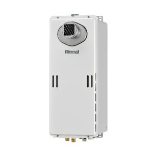 画像: リンナイ [RUX-SE1606T(A) プロパン] ガス給湯専用機 スリムタイプ エコジョーズ 16号 音声ナビ PS扉内設置型/PS前排気型 給湯・給水接続20A リモコン別売