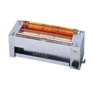 画像: リンナイ RGK-61D(A) 業務用ガスグリラー ガス赤外線グリラー(下火タイプ) 串焼きシリーズ コンパクト45シリーズ