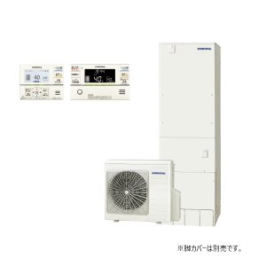 画像: コロナ [CHP-S46AZ1K-2+インターホンリモコン] エコキュート フルオート 省スペース・スリム・貯湯ユニット屋内形 寒冷地向け 460L 受注生産品 ♪§